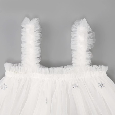 Carnival set "Bright Snowflake", dress, rim, height 116-122 cm-7