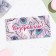 Money envelope "Congratulations!" feathers of peacock, 16.5x8 cm