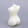 Figure candle in a gift box "Women's silhouette", 10 cm, white