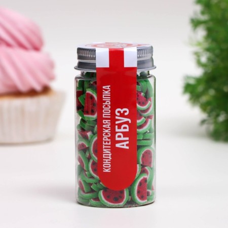 Sprinking confectionery "watermelon", 50 g-1