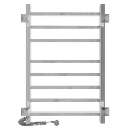 The electric heated towelputor "Sanprise" Quadro P8, 500x800 mm, right, chrome-6