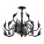 18 lamps black