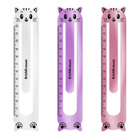 A set of 3 bookmarks of plasticrichkrause "Glossy Candy", mix