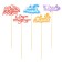 Topper for the Cake "Happy Birthday", Assorted, Mix