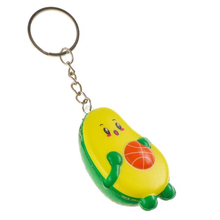 Avocado mock-spars, on a key fob, color mix-1