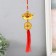 Suspension Plastic "Golden ingot - hieroglyph wealth" 37 cm