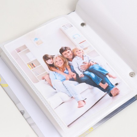 Photo album in 100 photos 10x15 cm, plastic. sheets "Fluffy Pets" Murrr-3
