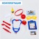 Set of Dr. Game, Paw Patrol, 12 items in a suitcase