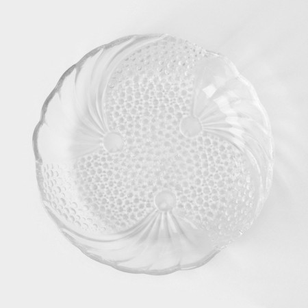 Deep glass plate Papillion, 300 ml, d = 16 cm, the color is transparent-1
