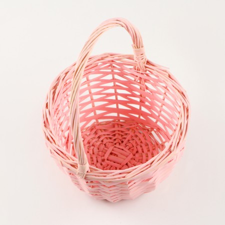 Wicker basket, 20 × 20 × 11.5/25 cm, willow-2