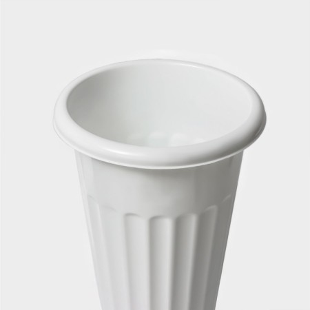 Vase for cutting, 5 l, white color-2