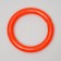 Toy "Ring" large, 14 cm, rubber, red