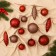 A set of jewelry plastic 31 pcs "Plaster" tenderness, brown