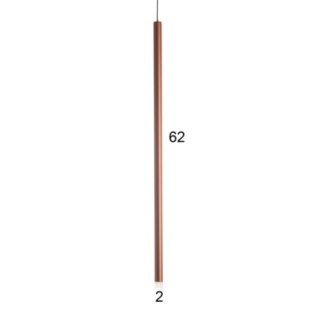 Lumber "Lucas Soft" LED 5W 4000k matte copper 2x2x60-160cm-5