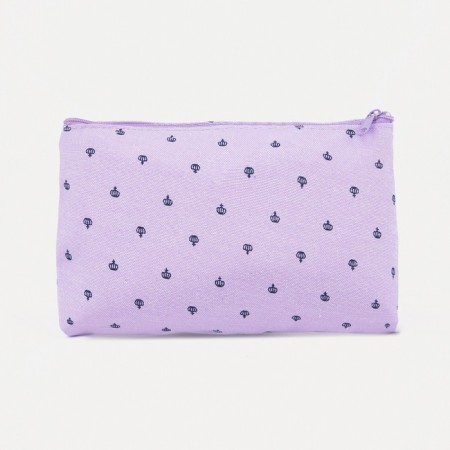 Lightning cosmetic bag, lilac color-1