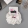 Hair elastic band "Orbit" (set 2 pcs) Ariadne Classic, 10 cm, white