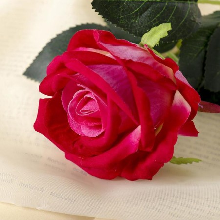 Artificial flowers "Venezuelan" 8x23 cm, raspberry-1