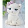 Silicone form for soap "A cat with a bow"