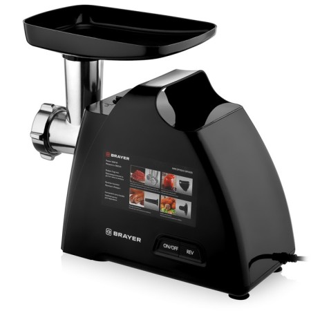 Electric meat grinder Brayer 1606br, 1800 watts, 2 disc 3 and 5 mm,-2