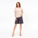 Women's T-shirt Minaku Regular Fit: Beige color, river 48