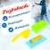 Set for the game "Peskolevo-Snowcople and Brick", 4 objects, color mix