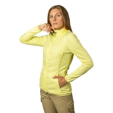 Women's sweatshirt Beila, the color is light yellow, knitwear fabric, size 44-46, height 170-176