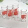 A set of glasses "Sakura branch", glass, 230 ml, 6 pcs
