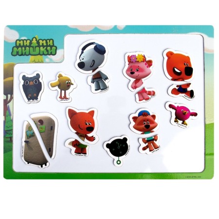 Wooden toy "Mi-Mi-Mimka" Board Magnetic 23 × 30 cm