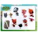Wooden toy "Mi-Mi-Mimka" Board Magnetic 23 × 30 cm