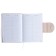 Leduced A5 diary A5, 160 sheets, Devente.contea, firm cover of artificial leather with foam rubber, pink