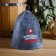 A cap for a bathhouse with embroidery of gray felt "Born in the Soviet Union"