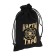 Tarot bag, velvet, black, 12x18 cm