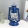 Kerosene lamp decorative blue 14x18x27.5 cm Risalux