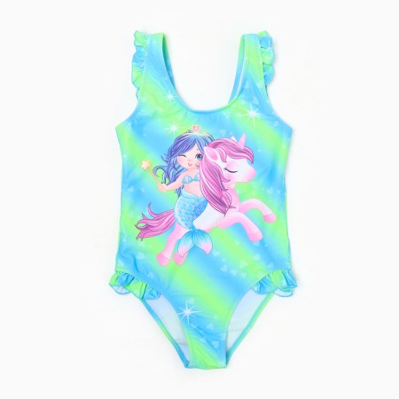 Skipatnik Assigned for girls, blue color, height 122-128 cm