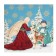 New Year's set of napkins Ethel Christmas Time, 40x40cm 4 pcs
