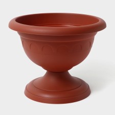 Street Kashpo on the leg low “Koille”, 5.3 l, the color of the terracotta