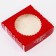 Gift box team with the window "Knock", 11.5 x 11.5 x 3 cm