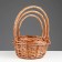 A set of baskets, 3 pcs, 30 × 22/33 cm, 26 × 12/28 cm, 20 × 10/23 cm, willow