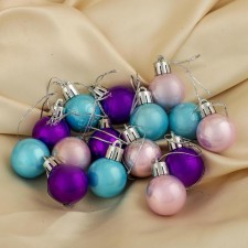 Set of balls plastic D-3 cm, 15 pcs 