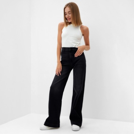 Pants women's denim minku slim fit color Black, rr 48 (height 175)-5