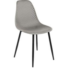 STULL OF A METAROCAC VERO Metal/Plastic, Black/Gray 47x52x84 cm