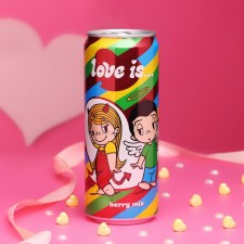 Вода газированная Love is «Ягодный микс», 330 мл