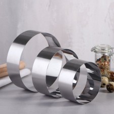 A set of baking forms and calculation 