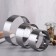 A set of baking forms and calculation "Circle", D-15, H-5 cm, 3 pcs