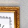Photo frame Plastic A4 "Valentine" Golden with a gold drawing 32.3x23.8 cm