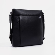 Male bag, black color