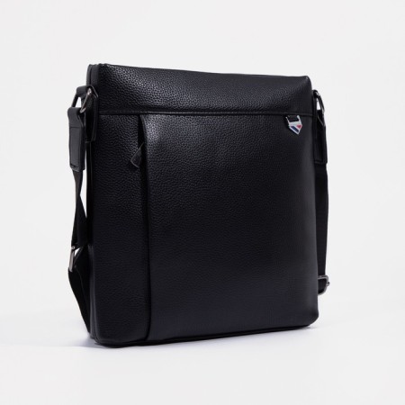 Male bag, black color