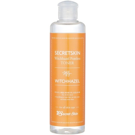 Facial Toner Secret Skin New Witchhazel Poreless Toner, with Hamamelis extract, 250 ml
