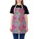 Apron of a kitchen with a “side of hearts”, adjustable, size OS