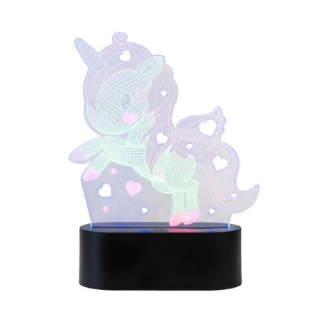 Sensor lamp "Unicorbed" LED USB (90cm) from 3xa Black Black 14x5.5x18.5 cm Risalux 765-10